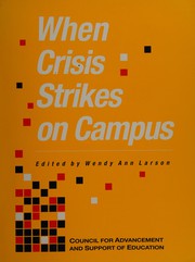 When crisis strikes on campus /