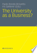 The university as a business? /