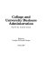 College and university business administration /