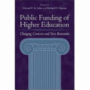 Public funding of higher education : changing contexts and new rationales /