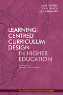 Learning-centred curriculum design /