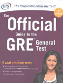 The official guide to the GRE general test.