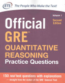 Official GRE quantitative reasoning practice questions.