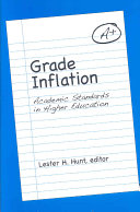 Grade inflation : academic standards in higher education /