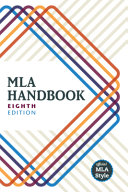 MLA Handbook /