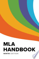 MLA handbook /