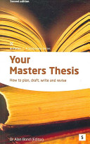 Your master's thesis /