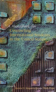 A handbook for counseling international students in the United States /