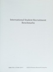 International student recruitment benchmarks.