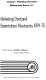 Marketing doctoral dissertation abstracts, 1974-75 /