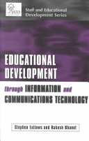 Educational development : through information and communications technology /