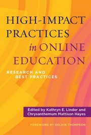 High-impact practices in online education : research and best practices /