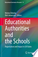 Educational Authorities and the Schools : Organisation and Impact in 20 States /