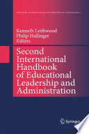 Second international handbook of educational leadership and administration.