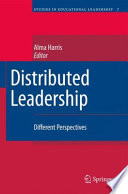 Distributed leadership : different perspectives /