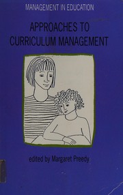 Approaches to curriculum management /