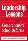 Leadership lessons from comprehensive school reforms /