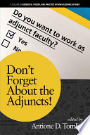 Don't Forget About the Adjuncts! /
