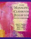 Managing classroom behavior : a reflective case-based approach /