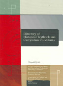 Directory of historical textbook and curriculum collections /