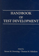 Handbook of test development /