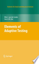 Elements of adaptive testing /