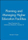Planning and managing higher education facilities /
