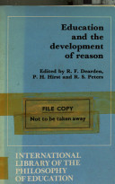 Education and the development of reason /