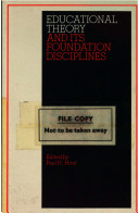 Educational theory and its foundation disciplines /