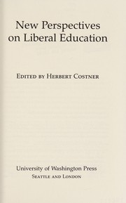 New perspectives on liberal education /
