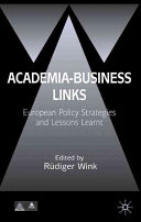 Academia-business links : European policy strategies and lessons learnt /