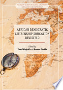 African democratic citizenship education revisited /