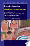 Inclusive education : global issues and controversies /