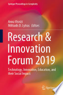 Research & Innovation Forum 2019 : Technology, Innovation, Education, and their Social Impact /