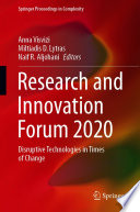Research and Innovation Forum 2020 : Disruptive Technologies in Times of Change  /