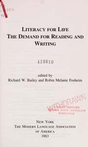 Literacy for life : the demand for reading and writing /