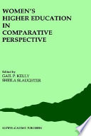 Women's higher education in comparative perspective /