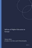 Reform of higher education in Europe /