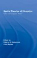 Spatial theories of education : policy and geography matters /