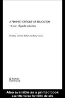 A feminist critique of education : 15 years of gender development /