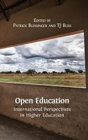 Open education : international persepectives in higher education /