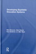 Developing equitable education systems /