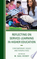 Reflecting on service-learning in higher education : contemporary issues and perspectives /