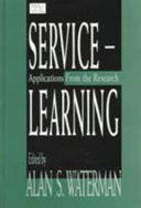 Service-learning : applications from the research /