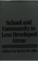 School and community in less developed areas /