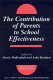 The contribution of parents to school effectiveness /