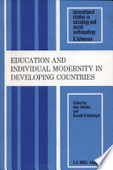 Education and individual modernity in developing countries /