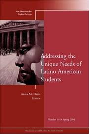 Addressing the unique needs of Latino American students /