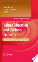 Values education and lifelong learning : principles, policies, programmes /