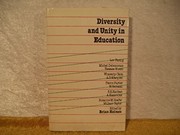 Diversity and unity in education : a comparative analysis /